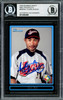 Ichiro Suzuki Autographed 2009 Bowman Draft Picks Card #BDPW1 Team Japan Beckett BAS Stock #220268