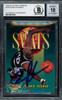 Dennis Rodman Autographed 1995-96 Skybox Swats Card #336 San Antonio Spurs Auto Grade Gem Mint 10 Beckett BAS Stock #220317