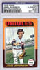 Jesse Jefferson Autographed 1975 Topps Card #539 Baltimore Orioles PSA/DNA #83317852