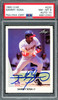 Sammy Sosa Autographed 1990 Leaf Rookie Card #220 Chicago White Sox PSA 8 Auto Grade Gem Mint 10 PSA/DNA Stock #220348