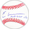 Elly De La Cruz Autographed Official MLB Baseball Cincinnati Reds "MLB Debut 6/6/23" Beckett BAS Witness Stock #220355