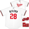 Minnesota Twins Bert Blyleven Autographed White Nike Jersey Size L "HOF 2011" Beckett BAS Witness Stock #220104