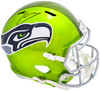 Kenneth Walker III Autographed Seattle Seahawks Flash Green Full Size Replica Speed Helmet Beckett BAS Witness Stock #220394