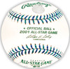 Ichiro Suzuki Autographed Official 2001 All Star Game Logo Game Baseball Seattle Mariners "#51" IS Holo Stock #220214