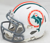 Bob Griese Autographed 1972 Miami Dolphins Throwback White Speed Mini Helmet Beckett BAS Witness Stock #220467