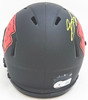 Skyy Moore Autographed Kansas City Chiefs Eclipse Black Speed Mini Helmet Beckett BAS Witness Stock #220531