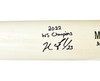 Michael Brantley Autographed Blonde Marucci Player Model Bat Houston Astros "2022 WS Champions" Beckett BAS Witness Stock #220446