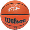 Larry Bird Autographed Authentic Series I/O Indoor/Outdoor Basketball Boston Celtics JSA Stock #220498