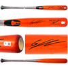 Gunnar Henderson Autographed Orange Chandler Player Model Bat Baltimore Orioles Beckett BAS Witness Stock #220504