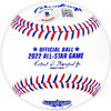 Yordan Alvarez Autographed Official 2022 All Star Game Logo MLB Game Baseball Houston Astros Beckett BAS Witness Stock #220460