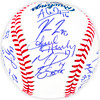 2022 World Series Champion Houston Astros Team Signed Autographed Official 2022 World Series Logo MLB Baseball With 21 Total Signatures Including Jose Altuve & Yordan Alvarez Beckett BAS Witness Stock #220461