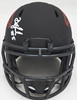 Drake London Autographed Atlanta Falcons Eclipse Black Speed Mini Helmet Beckett BAS QR Stock #220388