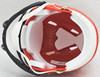 Justin Fields Autographed Chicago Bears 2022 Alternate Orange Speed Mini Helmet Beckett BAS Witness Stock #220590