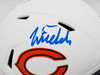 Justin Fields Autographed Chicago Bears Lunar Eclipse White Speed Mini Helmet Beckett BAS QR Stock #220591