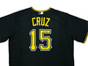 Pittsburgh Pirates Oneil Cruz Autographed Black Nike Jersey Size XL "MLB Debut 10-2-21" Beckett BAS QR Stock #220601