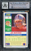 Joe Montana Autographed 1990 Score Card #1 San Francisco 49ers Auto Grade Gem Mint 10 Beckett BAS Stock #220749