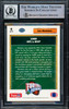 Joe Montana Autographed 1991 Upper Deck Heroes Card #6 San Francisco 49ers Auto Grade Gem Mint 10 Beckett BAS Stock #220760