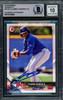 Vladimir Guerrero Jr. Autographed 2018 Bowman Prospects Rookie Card #BP150 Toronto Blue Jays Auto Grade Gem Mint 10 Beckett BAS Stock #220728