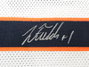 Chicago Bears Justin Fields Autographed White Jersey Beckett BAS QR Stock #220555
