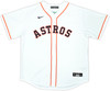 Houston Astros Kyle Tucker Autographed White Nike Jersey Size XL Beckett BAS Witness Stock #220565