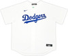 Los Angeles Dodgers Mookie Betts Autographed White Nike Jersey Size XL Beckett BAS QR Stock #220613