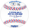 Kyle Tucker Autographed Official 2022 All Star Game Logo MLB Game Baseball Houston Astros "1st AS Game" Beckett BAS Witness Stock #220573