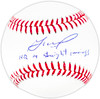 Jose Altuve Autographed Official MLB Baseball Houston Astros "HR 4 Straight Innings" Beckett BAS Witness Stock #220569