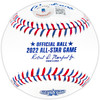 Julio Rodriguez Autographed Official 2022 All Star Game Logo MLB Game Baseball Seattle Mariners Beckett BAS QR Stock #220566