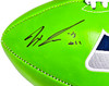 Jaxon Smith-Njigba Autographed Seattle Seahawks Green Logo Football Fanatics Holo Stock #220854