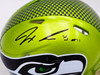 Jaxon Smith-Njigba Autographed Seattle Seahawks Flash Green Speed Mini Helmet Fanatics Holo Stock #220859