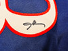 Philadelphia 76ers Allen Iverson Autographed Blue Jersey Beckett BAS Witness Stock #220714