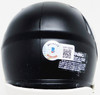 Drake London Autographed Atlanta Falcons Black Speed Mini Helmet Beckett BAS Witness #WY18263