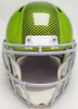 Unsigned Seattle Seahawks Flash Green Replica Speed Full Size Helmet (Missing Decal) SKU #220968