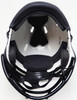 Justin Fields Autographed Chicago Bears Lunar Eclipse White Speed Mini Helmet Beckett BAS QR #BK69249