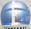 Ryan Tannehill Autographed Tennessee Titans Flash Blue Full Size Authentic Speed Helmet (Smudged) Beckett BAS Witness #WN46094