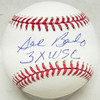 Sal Bando Autographed Official MLB Baseball Oakland A's "3x WSC" JSA #WPP097482