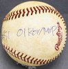 Ichiro Suzuki Autographed Official 2001 100th Season Logo Game Used MLB Baseball Seattle Mariners "01 ROY/MVP, #51" IS Holo SKU #221047