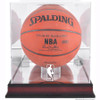Fanatics Mahogany Base Display Case For Basketballs With Mirror Stock #221050