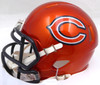 Justin Fields Autographed Orange Flash Speed Mini Helmet Chicago Bears Beckett BAS QR #W176097