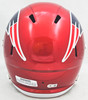 Danny Amendola Autographed New England Patriots Flash Red Full Size Replica Speed Helmet Beckett BAS Witness Stock #221074