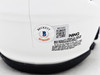 Danny Amendola Autographed New England Patriots Lunar Eclipse White Speed Mini Helmet Beckett BAS Witness Stock #221076