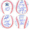 2022 World Series Champion Houston Astros Team Signed Autographed 2022 World Series Logo MLB Baseball With 20 Signatures Including Jose Altuve & Yordan Alvarez Beckett BAS Witness Stock #220891