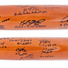 2022 World Series Champion Houston Astros Team Signed Autographed Brown & Silver Victus Jose Altuve Pro Reserve Maple Bat With 20 Signatures  Including Jose Altuve & Yordan Alvarez Beckett BAS Witness Stock #220886