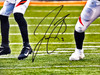 Joe Burrow Autographed Framed 16x20 Photo Cincinnati Bengals Fanatics Holo Stock #221124