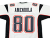 New England Patriots Danny Amendola Autographed White Jersey Beckett BAS Witness Stock #221079