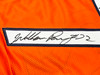 Chicago Bears William Perry Autographed Orange Jersey "The Fridge" Beckett BAS Witness Stock #220901