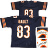 Chicago Bears Willie Gault Autographed Navy Blue Jersey "SB XX CHAMPS" Beckett BAS Witness Stock #221062