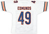 Chicago Bears Tremaine Edmunds Autographed White Jersey Beckett BAS Witness Stock #221052
