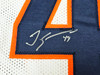 Chicago Bears Tremaine Edmunds Autographed White Jersey Beckett BAS Witness Stock #221052