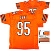 Chicago Bears Richard Dent Autographed Orange Jersey "HOF 11" Beckett BAS Witness Stock #221053